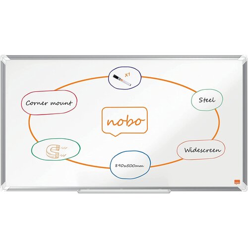  Tabla magnetna nobo 50x89 widescreen premiumplus lakirna 40" 1915371 NOBO TABLE Cene