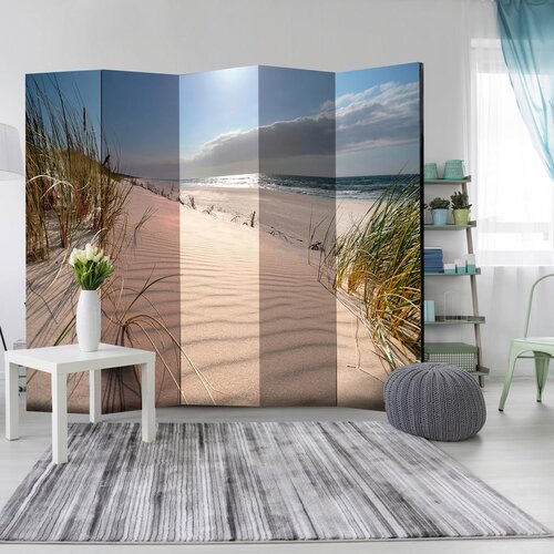 Artgeist Paravan Beach In Mrzezyno I, 5-Delni, Dvostranski Slike