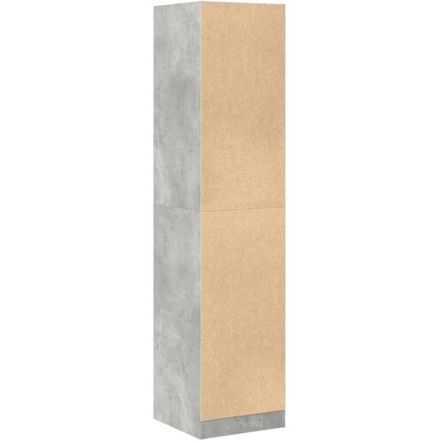 VidaXL Ormarić za lijekove boja betona 40x41x174,5cm konstruirano drvo Slike
