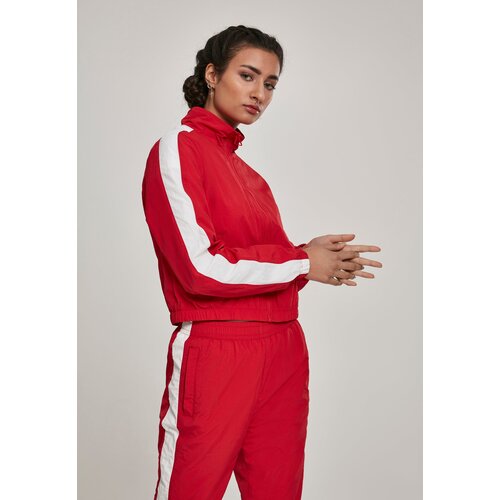 UC Ladies Women&amp;#039;s short striped jacket with stopwatches red/wht Slike