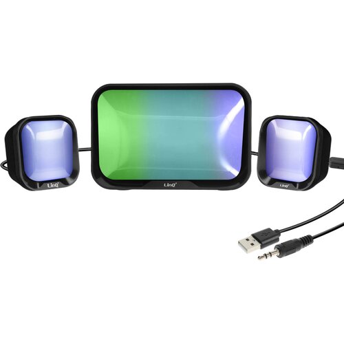 LINQ Bluetooth zvočnik za računalnik s 3,5-milimetrskim priključkom, Črna, (5000250542) Cene