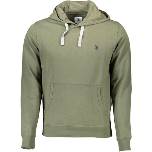 U.S. Polo Assn. US POLO SWEATSHIRT WITHOUT ZIP MAN GREEN Slike
