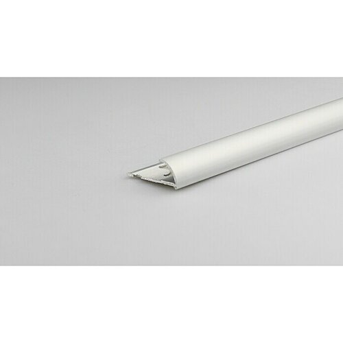  Četrtkrožni profil Rondalu eloksiran aluminij (Aluminij, Mat srebrna, 2,7 m x 10 mm, Eloksirani) Cene