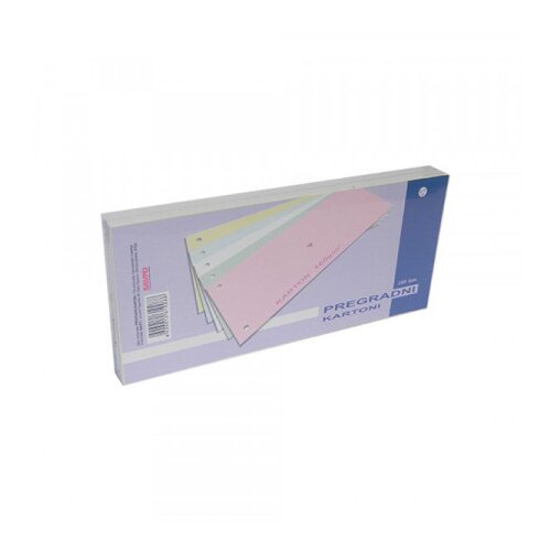  Savpo pregradni karton skr 240x105mm 170g 1/100 plavi ( 1496 ) Slike