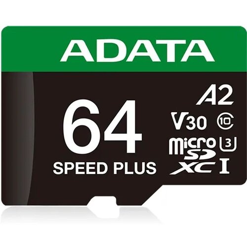 Adata Speed Plus 64 GB MicroSDXC 10. razred Slike
