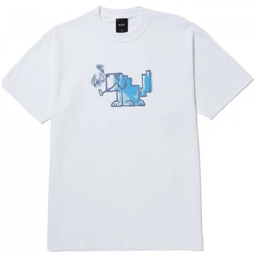 Huf Majice & Polo majice T-shirt mod-dog ss Bela