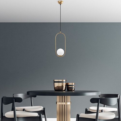 Opviq Mudonı - mr - 837 - 1 gold chandelier Cene