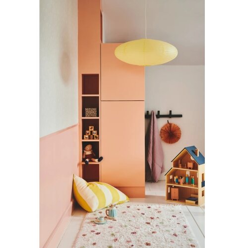 Nordlux abažur za luster villo E27, prečnik 60 cm, žuta Slike