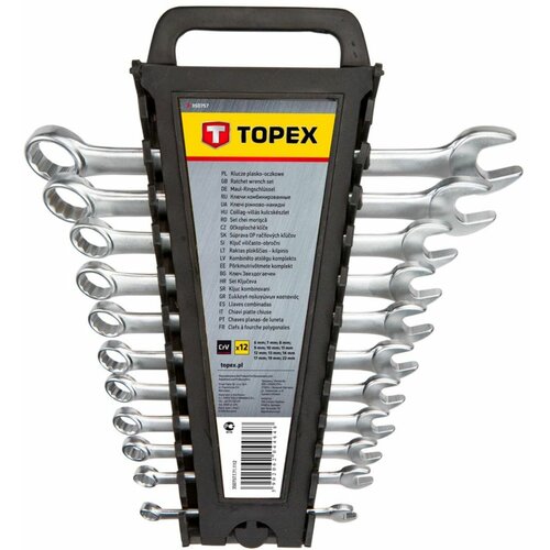 Topex Komplet ključeva okasto-viljuškastih Premium 35D757 Cene