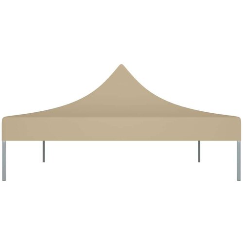 VidaXL Krov za &amp;scaron;ator za zabave 4,5 x 3 m bež 270 g/m&amp;sup2; Slike