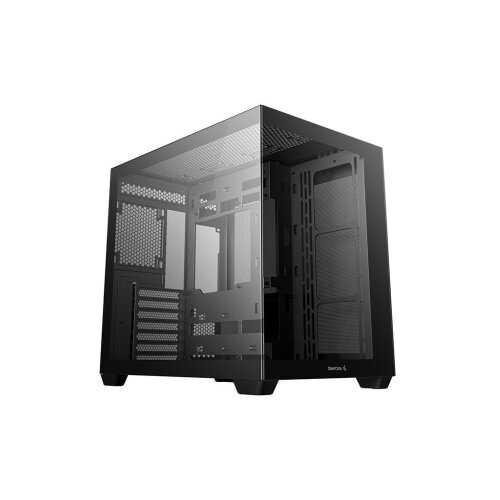 DeepCool Računalni&scaron;ko ohi&scaron;je CG530, ATX, Midi-Tower, kaljeno steklo, črno Cene