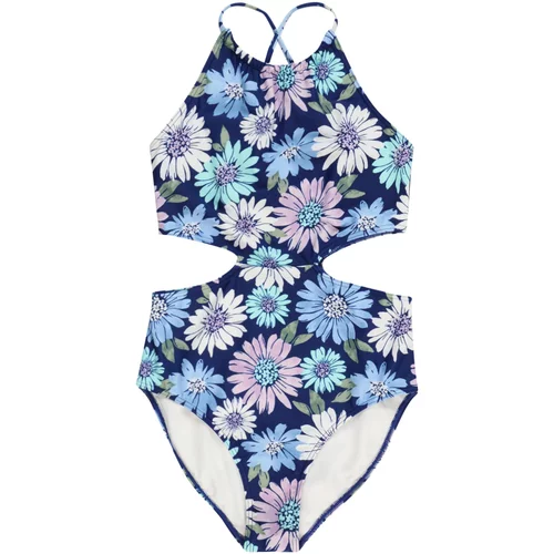 Abercrombie & Fitch Jednodijelni kupaći kostim mornarsko plava / miks boja