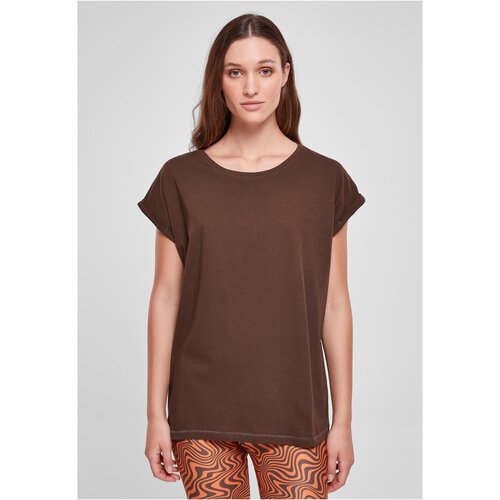 UC Ladies Ladies Extended Shoulder Tee brown Cene