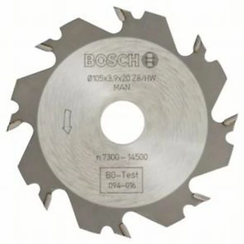 Bosch Glodalo pločasto 20 x 4 mm, 8 zuba za GUF 4-22 A, PSF -22 A