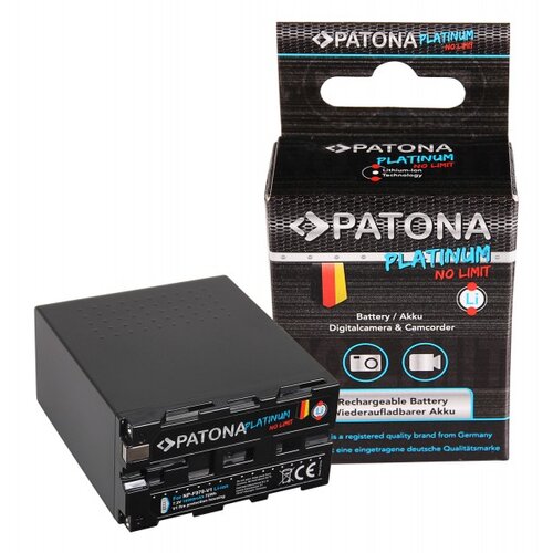 Patona NP-F970 NP-F960 NP-F950 s platinasta baterija sa Tesla ćelijama u V1 kućištu otpornom na toplinu 10.000 mAh Cijene