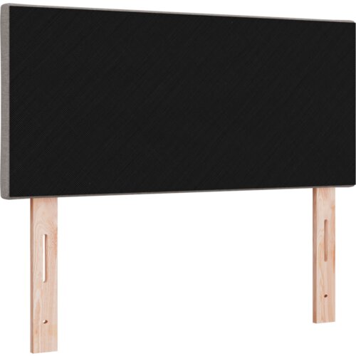  LED uzglavlje dijamantni blok dizajn taupe 90 cm tkanina Slike