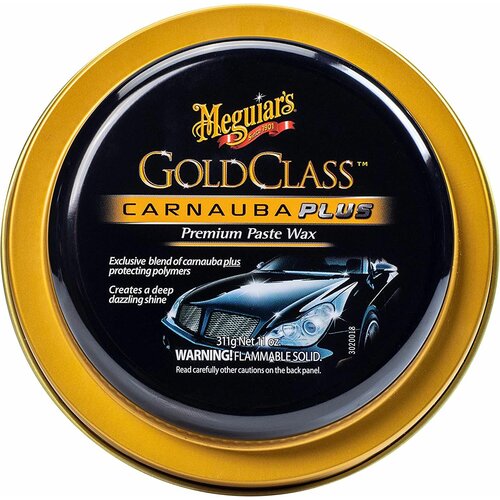 Meguiars vosak prirodni tvrdi "carnauba" (311g) gold class paste car wax Cene