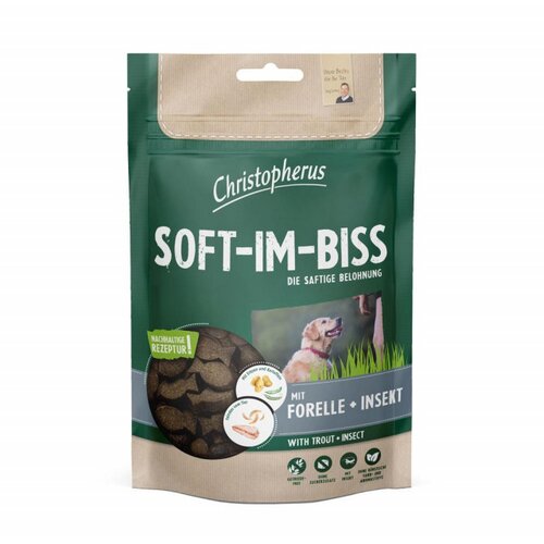 Christopherus Soft ImBiss - poslastica za pse pastrmka i insekti 125g Cene