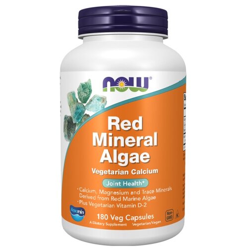 Now Foods Veganski minerali iz rdeče alge NOW (180 kapsul) Cene