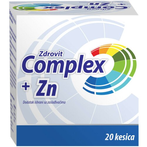 Zdrovit complex + zn 20 kesica Slike