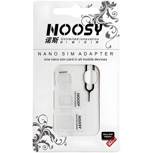 IZMAEL Noosy adapter Nano Micro Sim 3u1 iPhone Set + ključ - Bijela Cijene