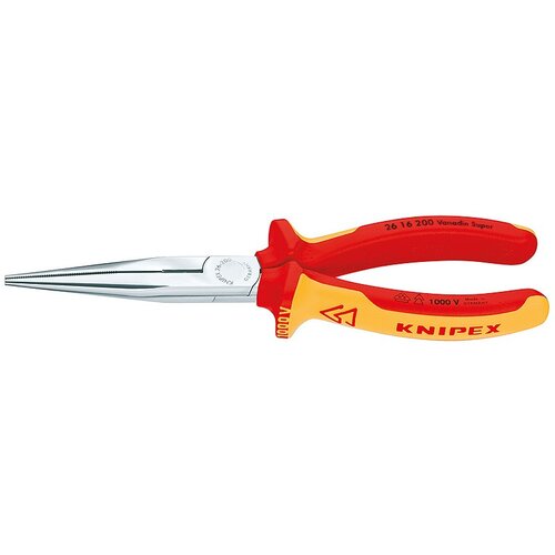 Knipex kle&amp;scaron;če za elektroniko knipex (dolžina: 200 mm, ročaj: izoliran, vanadij jeklo) Slike