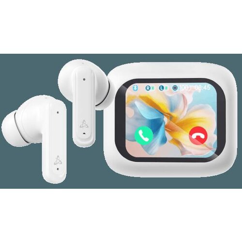 S Box EB TWS08 White ANC Touch Display Cene