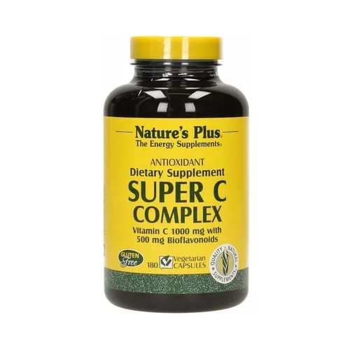 Nature's Plus super C kompleks - 180 veg. kapsul