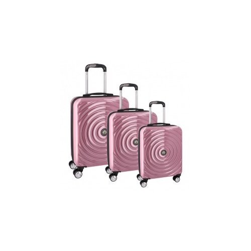  Vigo, kofer, set 3 komada, abs, roze 110179 Slike
