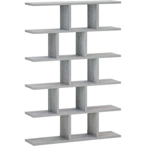  Zidna polica Siva Sonoma 70 x 17 x 101 cm Prerađeno drvo Slike