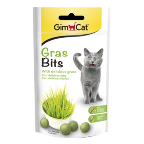 Gimborn gimcat grasbits poslastica za mačke - mačija trava 50g Slike