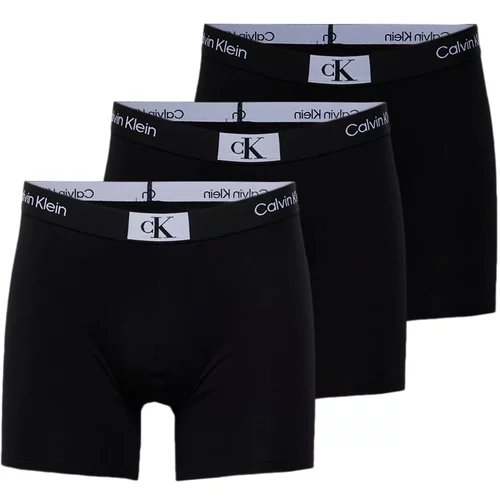 Calvin Klein Underwear Bokserice crna / bijela