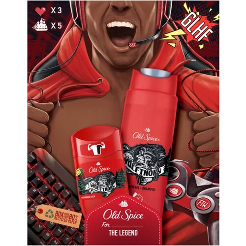 Old Spice Wolfthorn Wolf Gamer poklon set (za mu&amp;scaron;karce) Slike