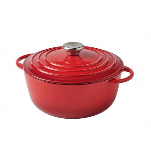 Brandani Cocotte rdeča kozica 22xh16cm / 3l / indukcija / ghiza, (20456048) Cene