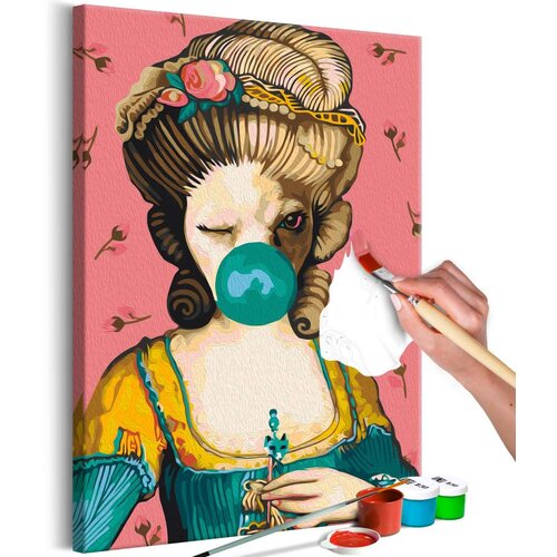  Slika za samostalno slikanje - Lady Wolf 40x60 Cijene