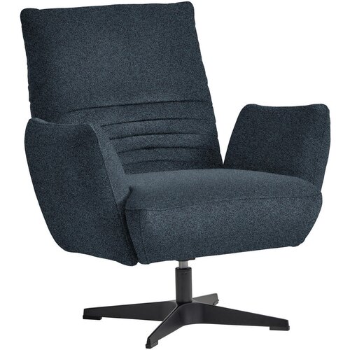 Dieter Knoll FOTELJ, modra tekstil Slike