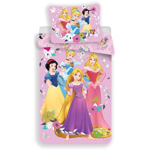 Jerry Fabrics Bombažna otroška posteljnina 140x200 cm Princess – Cene