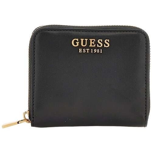Guess Denarnice LAUREL SLG LARGE ZIP Črna Cene