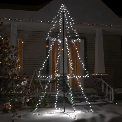 vidaXL Stožasto božićno drvce 300 LED unutarnje i vanjsko 120 x 220 cm