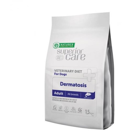 Nature's Protection veterinarska dijeta za pse - Dermatosis Losos 10kg Slike