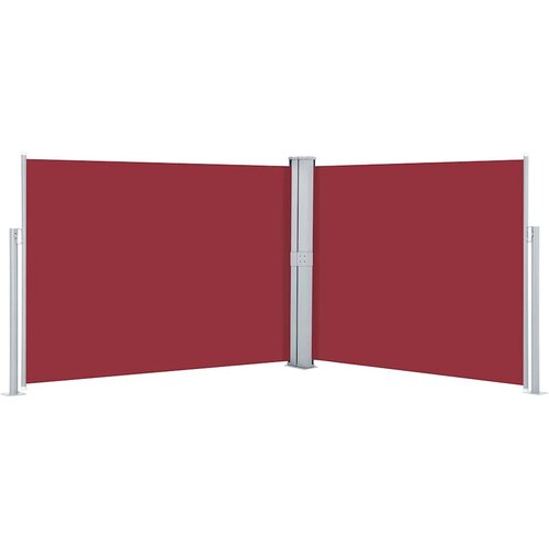  Uvlačiva bočna tenda 140 x 1000 cm crvena Slike