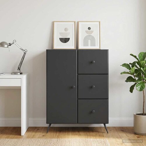  Kreveta Crna 66 x 34,5 x 90 cm Konstruirano drvo Cijene
