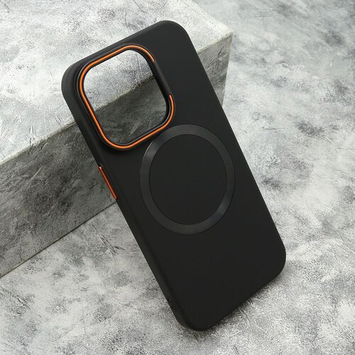 maska pro cases magsafe za iphone 15 pro/ crna Slike
