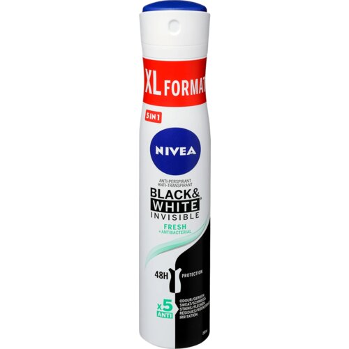 Nivea deo black &amp; white fresh dezodorans u spreju 200ml Cene