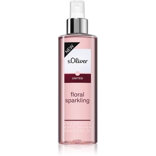 S.Oliver United Floral Sparkling sprej za tijelo za žene 250 ml Slike