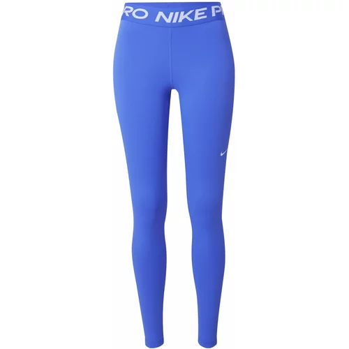 Nike Sportske hlače 'Pro' kraljevsko plava / prljavo bijela