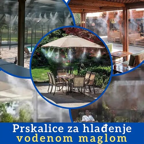  set za rashladjivanje vodena magla 10 metara Slike