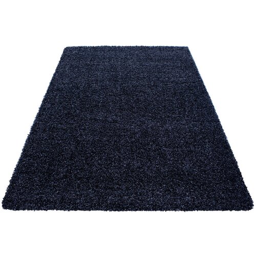 Novel preproga z visokim florom life 1500 240/340 cm tkano temno modra Slike