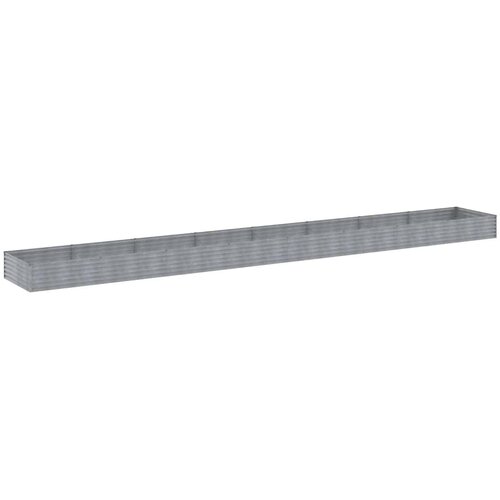  Povi&amp;scaron;ena vrtna gredica 770 x 100 x 36 cm od čelika COR-TEN Slike