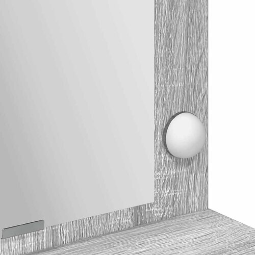  Toaletni stol Siva Sonoma 100 x 41 x 135 cm Konstruirano drvo Slike